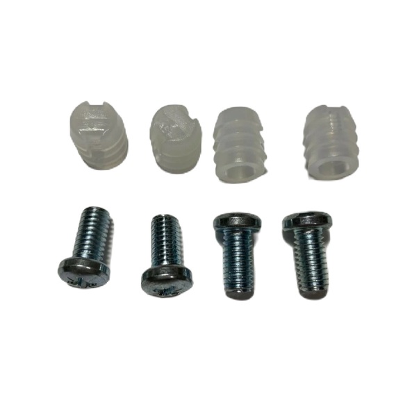 IKEA Plastic Sleeve And Screw Part # 105163 #102267 (4 pack) Furniture Hardware - Picture 1 of 1